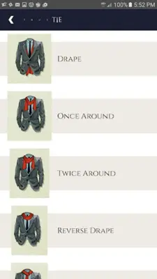 How To Tie A Tie Knot - True T android App screenshot 2